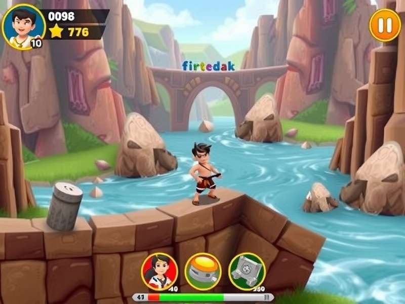 Chhota Bheem River Rush Gameplay Screenshot